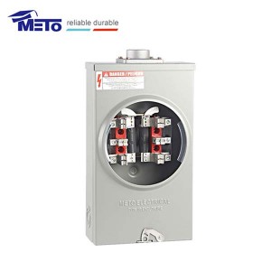 MT-20-6J-RL China electrical ansi 1 phaseringless power hub a base meter socket with bakelite