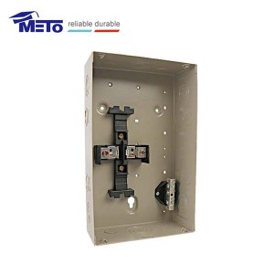 MTCH-04125-S China export 120/240v 4 way outdoor metal economy electrical power load center panel box