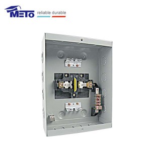 MTE1-04125-F Wenzhou ras 4way Tipo de montaje del panel de distribución de tablero de metal del panel eléctrico tamaños de cajas