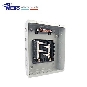 MTE1-08125-F Factory price 8 way 120/240v outdoor enclosures electrical main circuit breaker load center