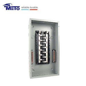 MTE1-24125-F Meto电动机保护120 / 240v 24路矩形经济型轮胎负载中心