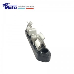 Y type meter socket jaw reinforcing clip