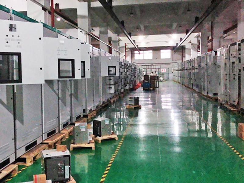 Complete set of low-voltage cabinet production workshop