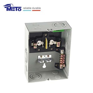 MTE1-02125-F-I New Design electrical 2 way 120/240v generator modular enclosure load center distribution box outdoor