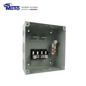 MTSD1-4-F Superior economy single phase 4 way metal electrical mcb distribution box price