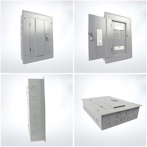 MTE1-12125-F Yueqing 12 forma MCB pared eléctrico montado carcasa de la caja de distribución