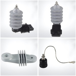 metal oxide lightning surge arrester 12kv