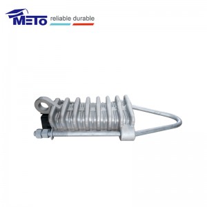 overhead line suspension high voltage cable wedge clamp
