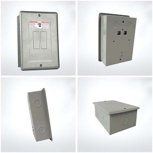 MTLS-2 low voltage metal distribution board 2 way power economy load center