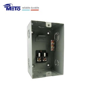 Meto MTSD1-2-S 2 way square d outdoor rectangle power panel board load center