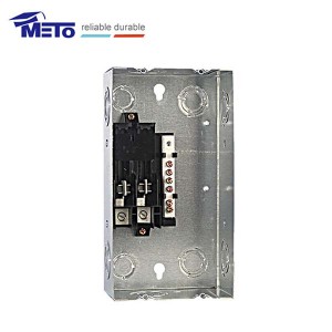 MTL240S High quality industrial distribution box outdoor low voltage panel board meto 2 way load center