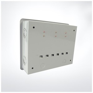 MTLS-6 ANSI standard 6 way wall mounted metal distribution panel box price