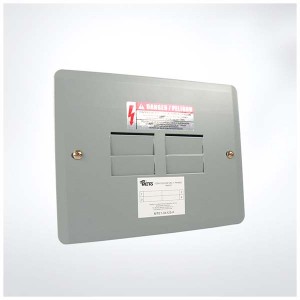 MTE1-04125-F Wenzhou ras 4way Tipo de montaje del panel de distribución de tablero de metal del panel eléctrico tamaños de cajas