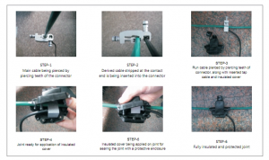 insulation clamp piercing connector