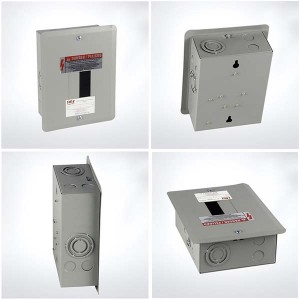 MTE1-02125-F-I New Design electrical 2 way 120/240v generator modular enclosure load center distribution box outdoor