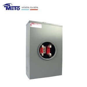 MT-200B-4J-R 200 amp low price electric meter enclosure box base meter socket center with 4 jaws