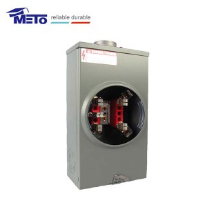 MT-200-5J-RL bajo precio de doble socket quinta banda de mandíbula terminal de metro zócalo cuadrado de 200 amperios