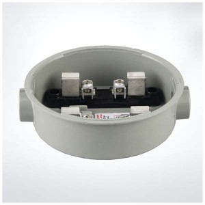 MT-100R-02 China low price energy watt box round 100amp meter socket