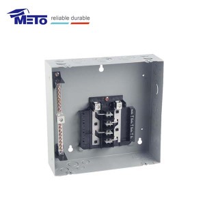 MTL812FD Meto potencia 125a rectángulo plug-in 8 manera cuadro de distribución de la carga precio centro