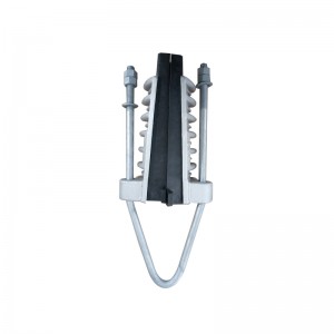 overhead line suspension high voltage cable wedge clamp