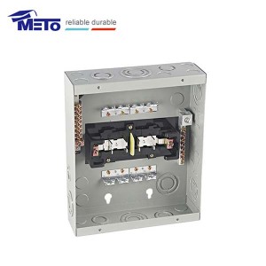 MTE1-08125-FI de alta calidad de baja tensión monofásica recintos 8way MCB distribución precio de la caja