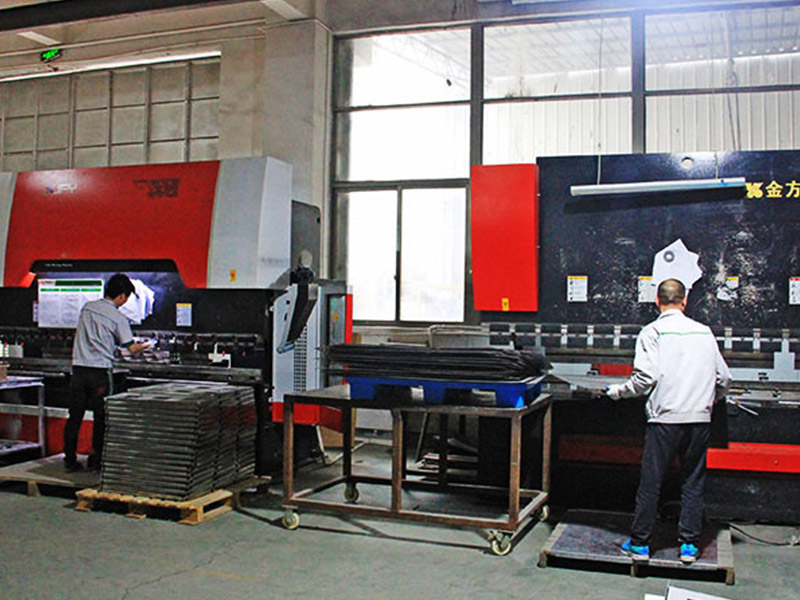 Sheet metal production workshop