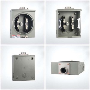 1ph 4jaw sq electric meter box