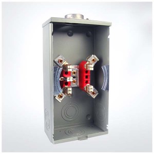 MT-200-5J-RL低价200安培双5号端子颚式方形基座电表插座