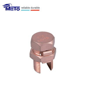 termianl copper split connector with spacer