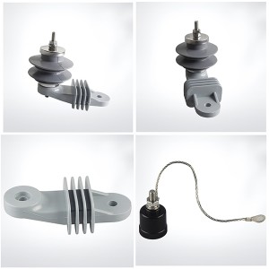 6kv 5ka polymer grounding current lightning arrester